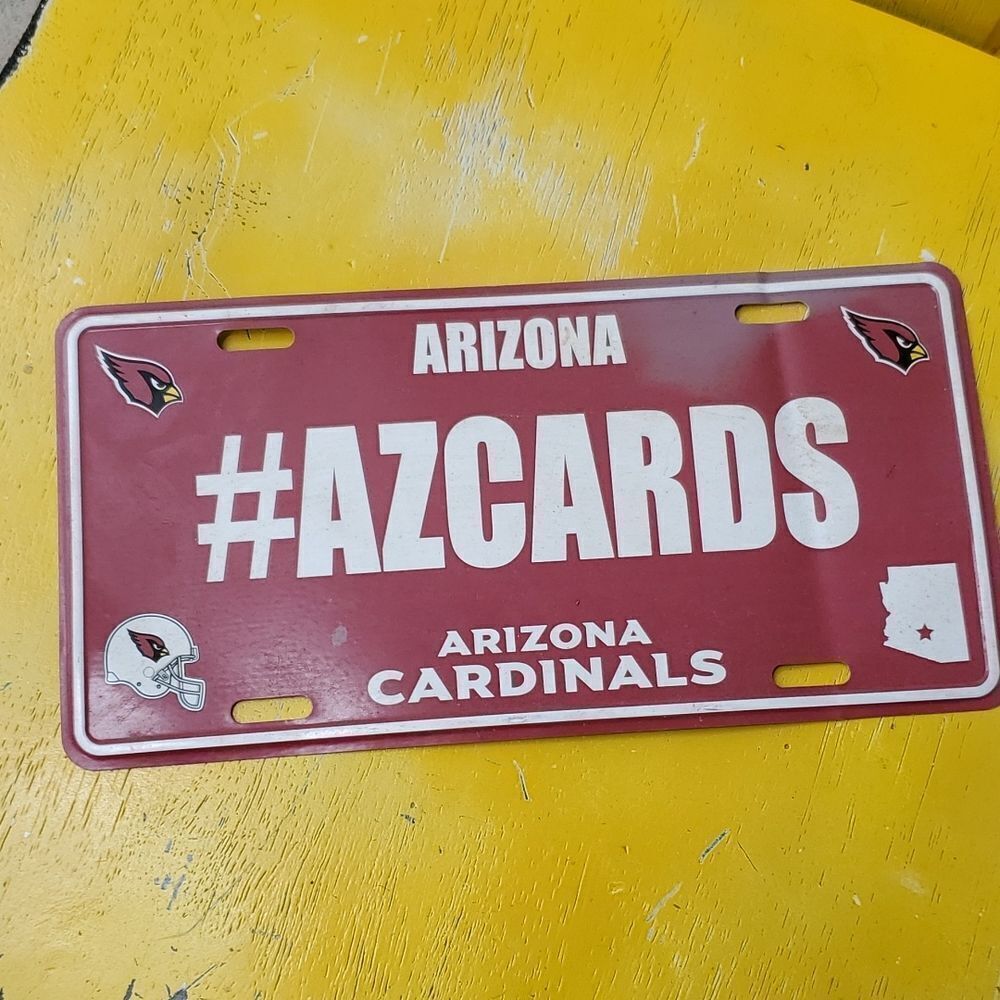 Arizona Cardinals #Hashtag License Plate